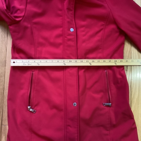 Nautica | Fleece Lined Coat with Hood Red, see description for size - Picture 10 of 14